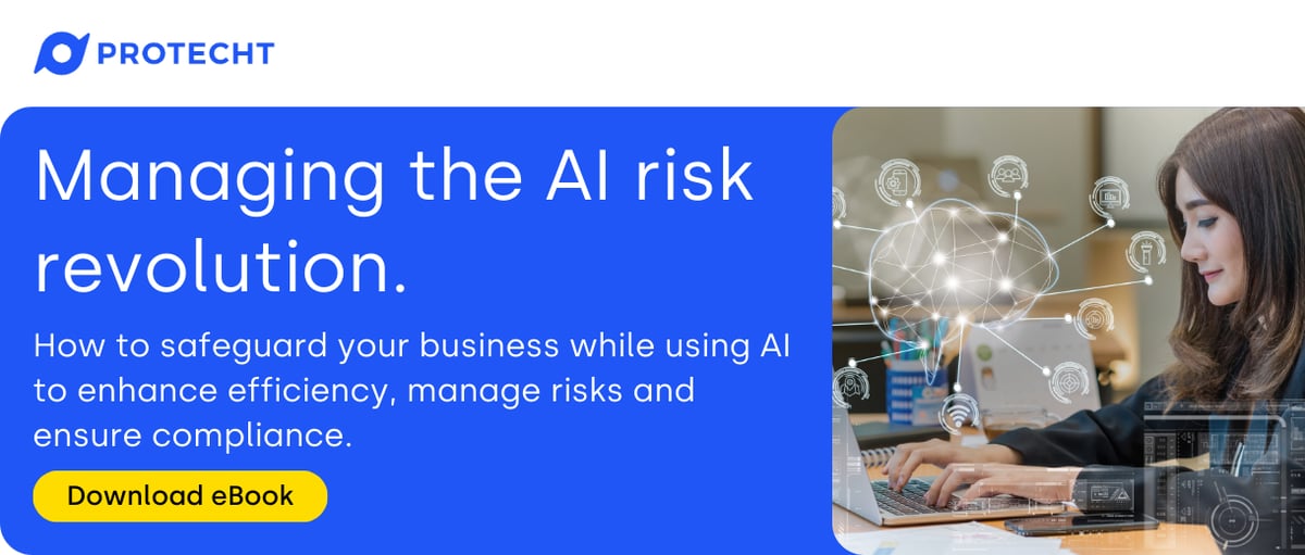 Protecht eBook: Managing the AI risk revolution.